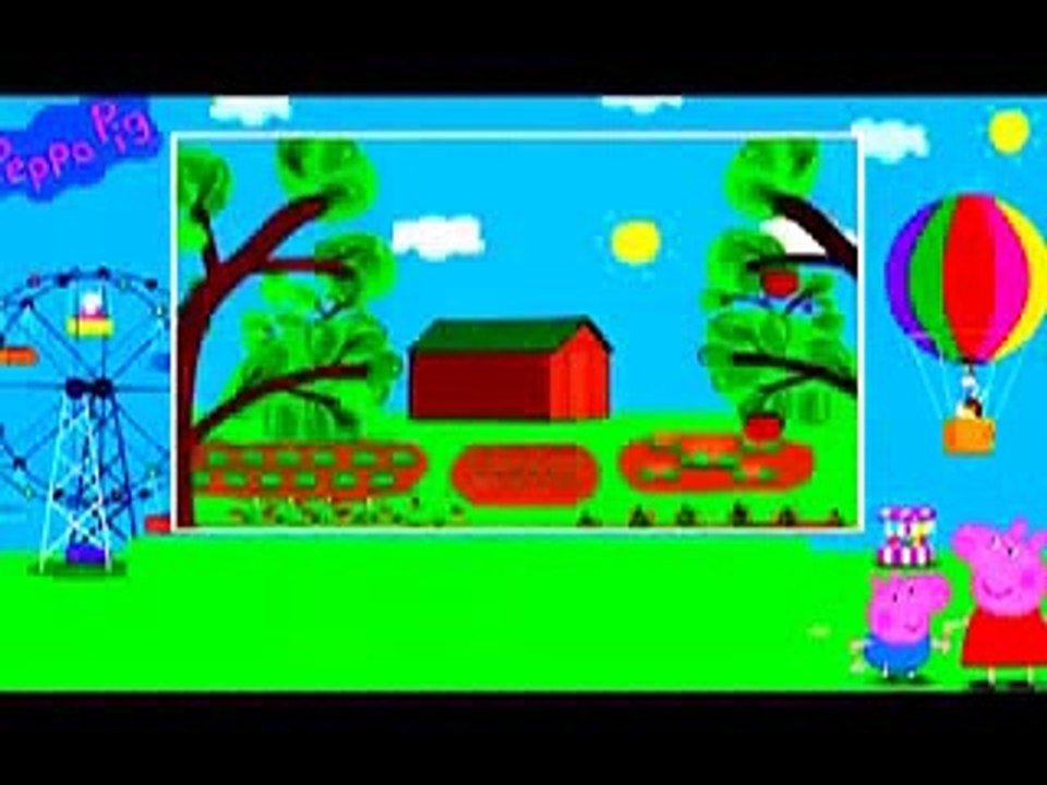 peppa pig francais, le petit train de papi pig