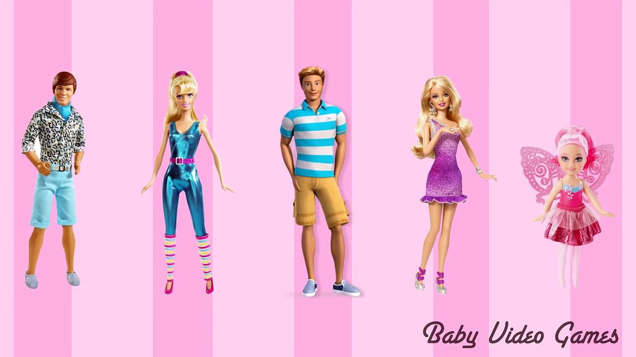 Barbie Nursery Rhymes Finger Family for Girl