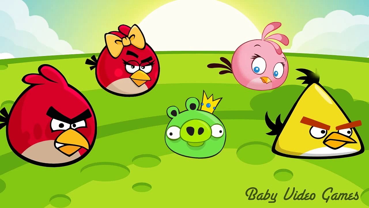 Angry Birds Finger Family Nursery Rhymes