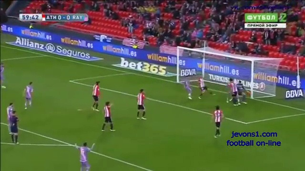 اهداف مباراة أتلتيك بيلباو ورايو فاليكانو 1-0 ش...