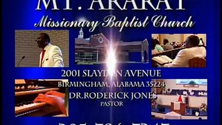 Pastor Roderick Jones - Mt. Ararat