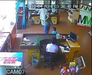 Today's earthquake CCTV footage - 10-04-2016