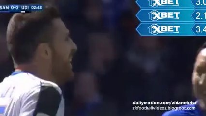 Thomas Heurtaux Super Chance - Sampdoria vs Udinese 10.04.2016