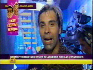Martin Terrone en Quinta Fecha de Los Reyes del Playback