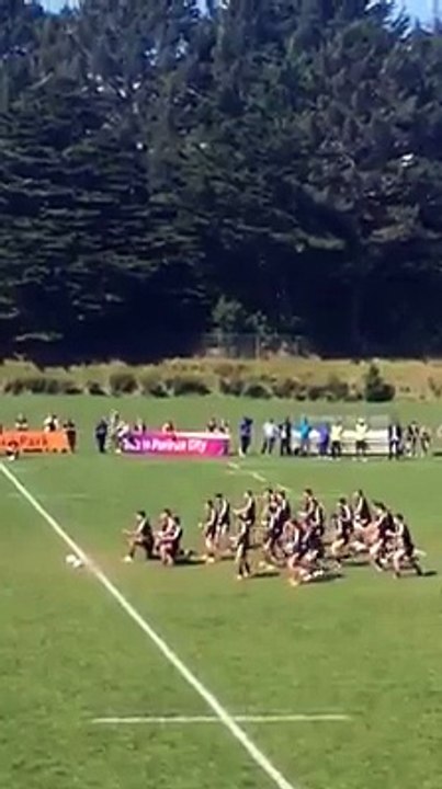NZ u 18 vs FIJI u18 HAKA VS CIBI