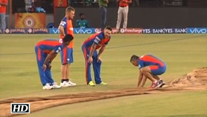 IPL 9 GL vs KXIP Gujarat Lions Practice Session