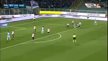 Palermo vs Lazio 0-2 Miroslav Klose second Goal 10-04-2016 HD