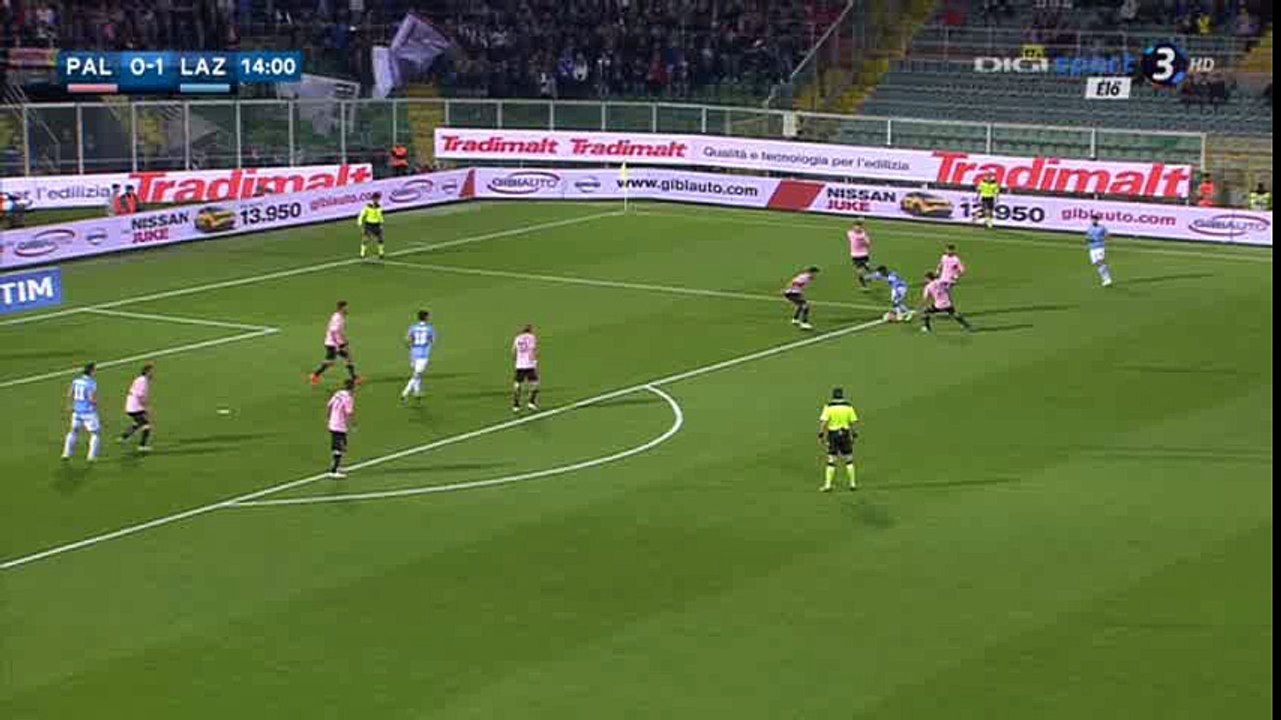 Miroslav Klose Goal HD - Palermo 0-2 Lazio - 10-04-2016
