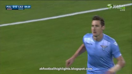0-1 Miroslav Klose Amazing Goal - Palermo 0 - 1 Lazio Serie A 10.04.2016 HD