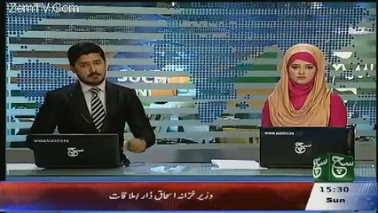 What Happend To Such Tv News Caster During Earth Quake