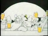 Old Animated Beer Commercial