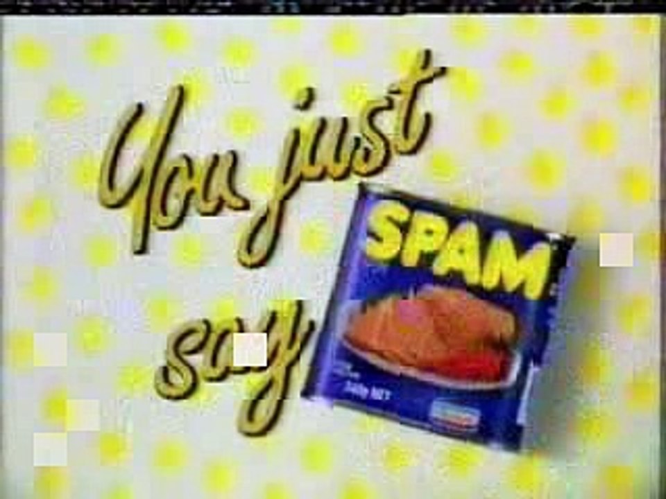 Old Spam Commercial w- Jingle
