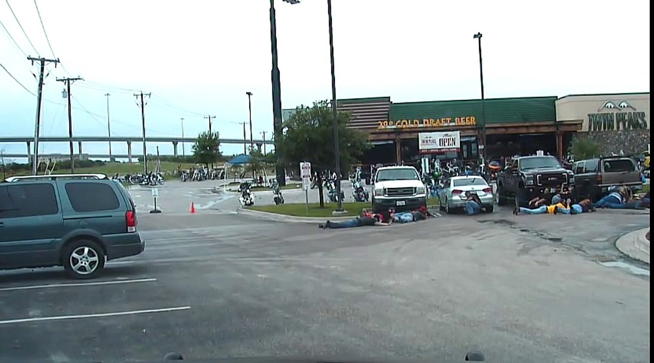 Officer Michael Bucher's Dash Cam, Twin Peaks, Waco, TX, May 17, 2015
