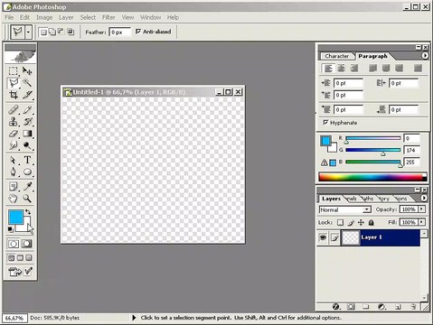 Photoshop CS Dersleri -Bulut oluşturmak