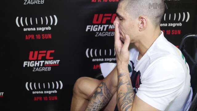 UFC Fight Night 86 Lucas Martins post fight interview