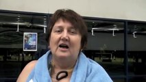 Aqua Gymstick testimonial- Client with acquired brain injury
