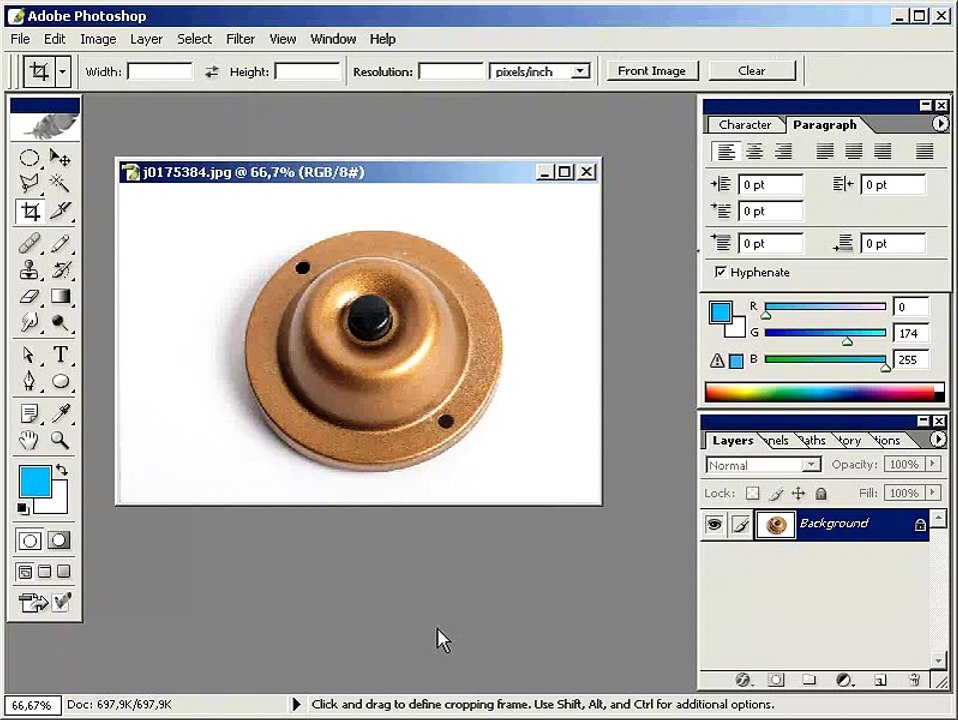 Photoshop CS Dersleri -Damga efekti oluşturmak