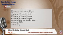Killing Me Softly - Roberta Flack Vocal Backing Track with chords and lyrics