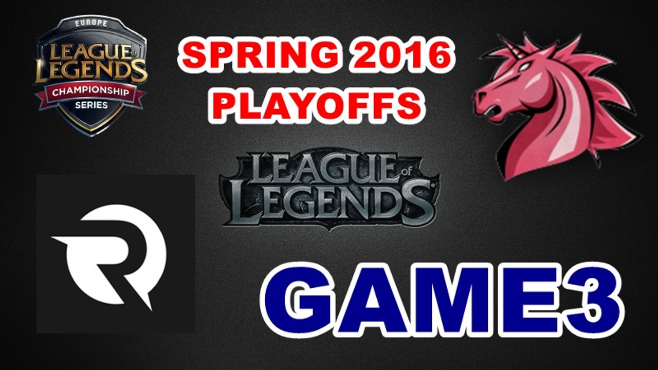 (LOL)OG vs UOL Highlight(EU LCS 2016 Spring Playoffs) Game3