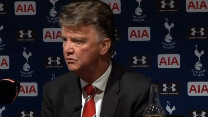 33e j. - Van Gaal : "United est un plus grand club que Spurs"