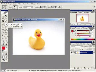 Photoshop CS Dersleri -Fırça seçmek