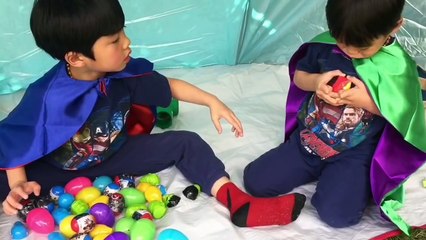 38 Easter Avengers-Themed Egg Hunting with Hulk and Captain America | Liam and Taylor's Corner