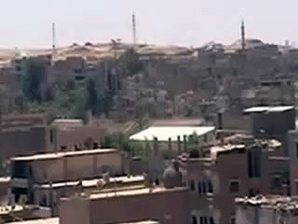شام ديرالزور تمركز الاليات العسكرية على الجبال ...
