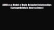 Read ‪ADHD as a Model of Brain-Behavior Relationships (SpringerBriefs in Neuroscience)‬ Ebook