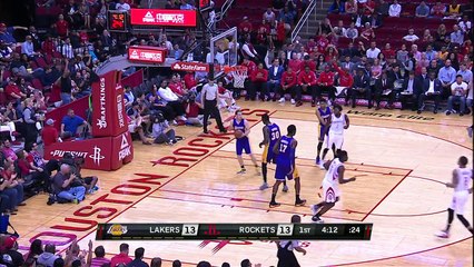 Kobe Bryant Duels James Harden in Houston