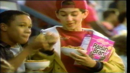 David Robinson Raisin Bran Breakfast Cereal Fresh Prince of Bel Air TV Commercial