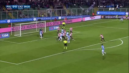 Miroslav Klose Goal HD - Palermo 0-1 Lazio - 10-04-2016