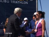 25th Annual Nautica Triathlon - Jay Leno introduces Eric Christian Olsen, Daniela Ruah and David Olsen