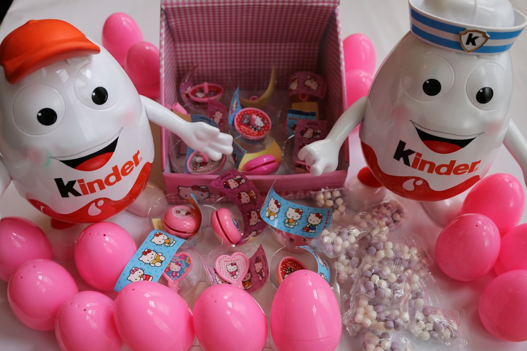 Kinder Surprise Eggs Toys Opener Collector Sorpresa https://www.youtube.com/channel/UC7SH...  15 Kinder Surprise Eggs Hello Kitty Opening Unboxing Special Huevos Sorpresa