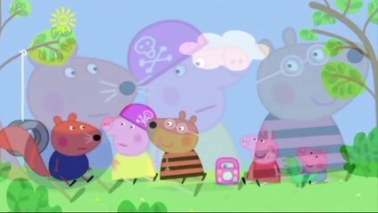 Peppa Pig listens to some grown up music