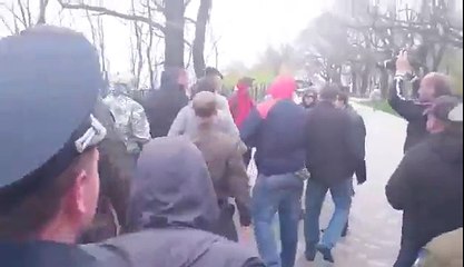 Драка на Аллее Славы