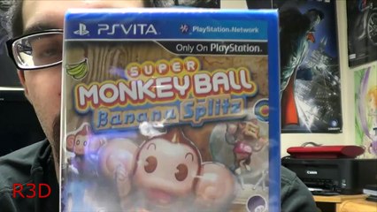 Super Monkeyball: Banana Splitz Vita Unboxing {Full 1080p HD}