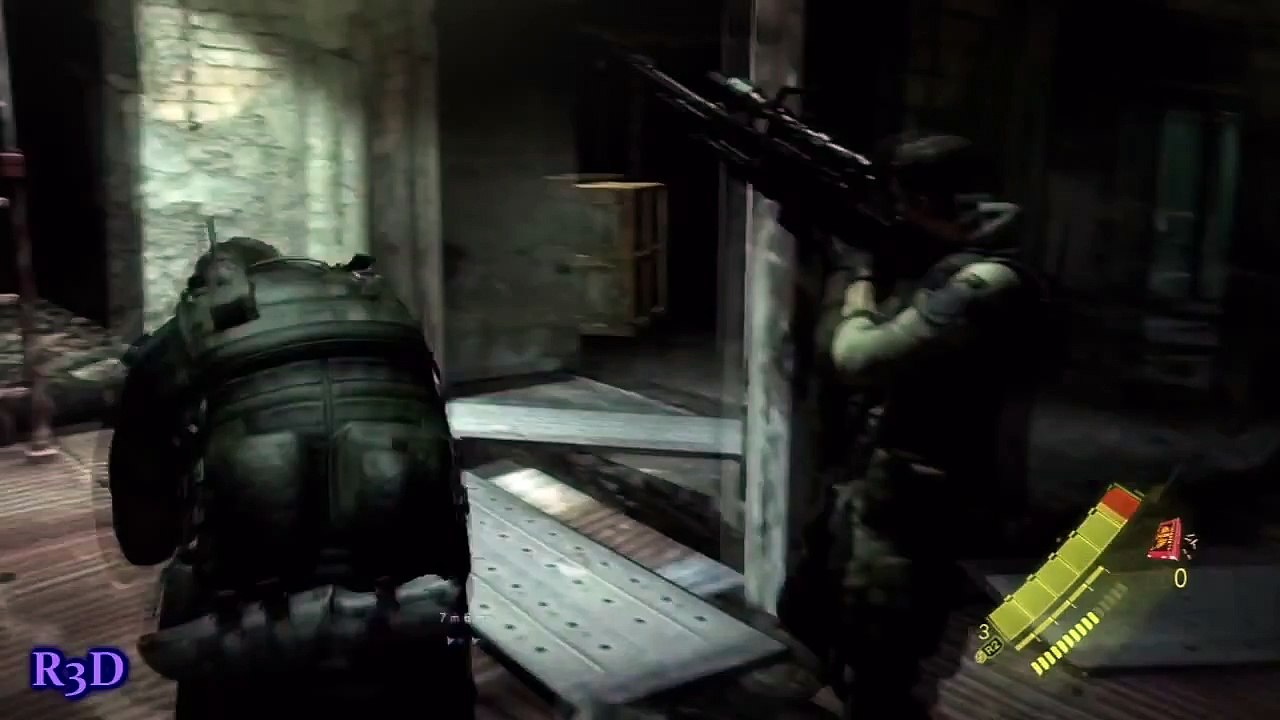 Resident Evil 6 Walkthrough - Chris' Campaign Chapter 3 {HD}