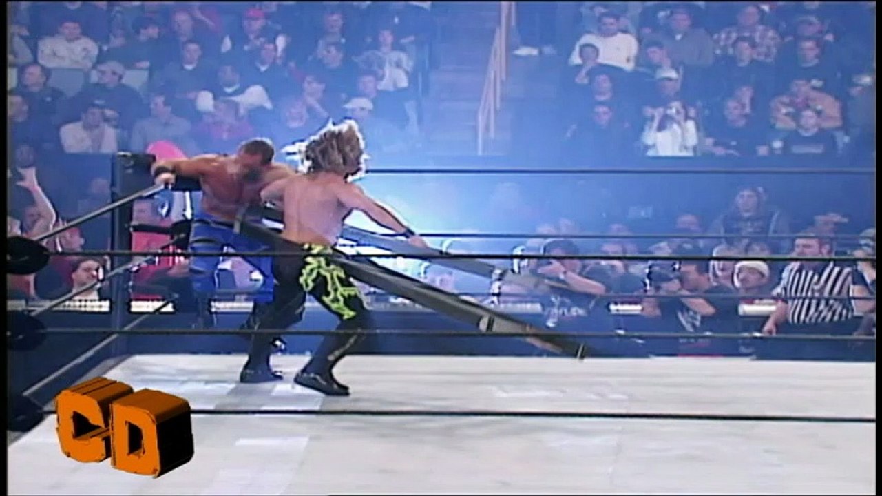 Chris Benoit vs Chris Jericho Royal Rumble 2001 Highlights