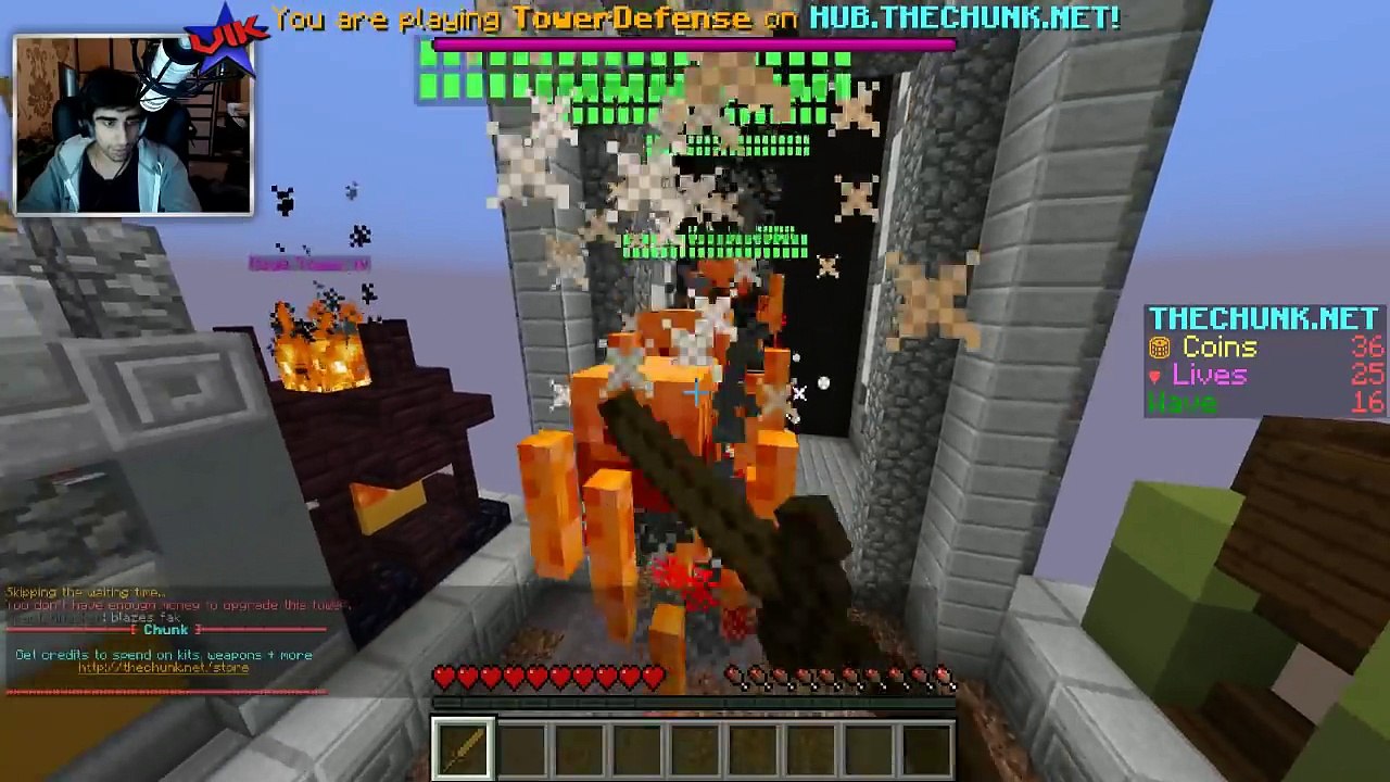 SO MANY GIANTS! - Minecraft BLOONS TOWER DEFENSE #3 with Vikkstar