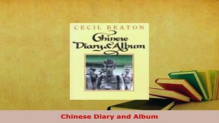 PDF  Chinese Diary and Album Download Full Ebook