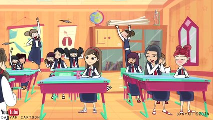 كرتون _ دانية _ - الموسم الآول - الحلقة العاشرة _ مدرسة من غير مدرسين