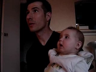 Léa et son papa