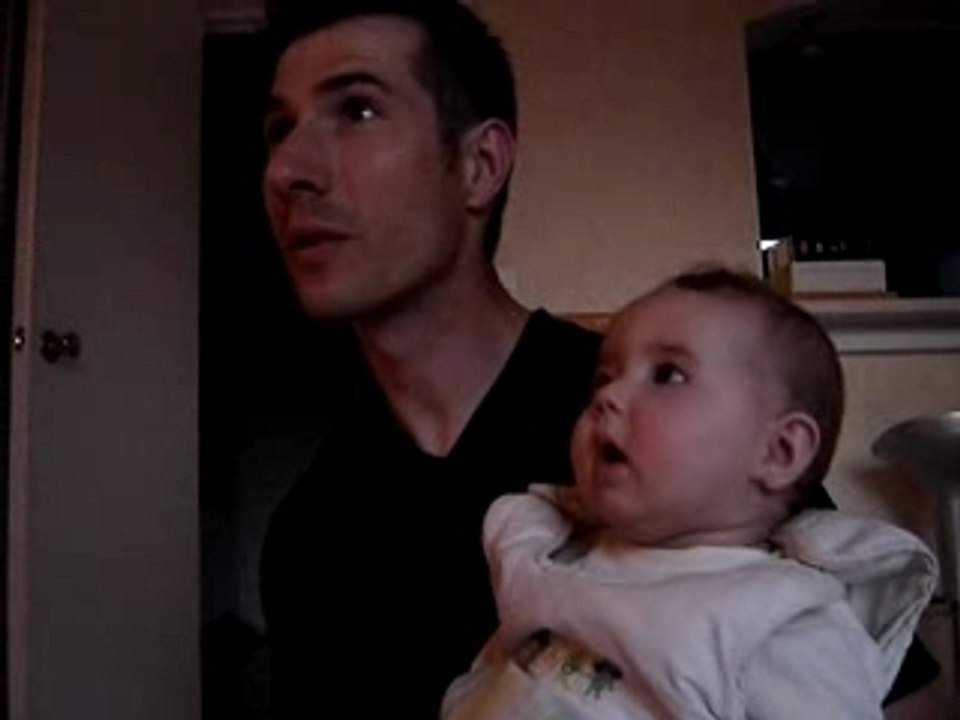 Léa et son papa