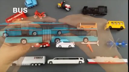 Learning Street Vehicles Names and Sounds for kids with tomica 2015 Cars and Trucks
