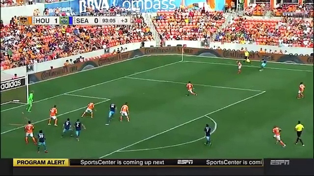 Chad Marshall Goal HD - Houston Dynamo 1-1 Seattle Sounders FC - 10-04-2016 MLS