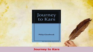 PDF  Journey to Kars Read Online