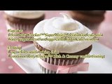 Easy Recipe Chocolate Cupcakes with White Truffle Frosting