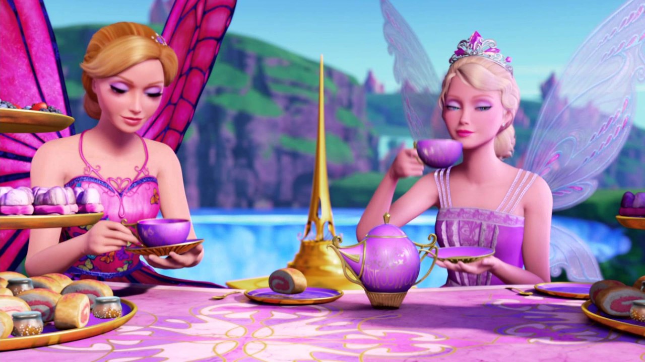 Barbie Mariposa Complete Cinema in Hindi/English Part - II
