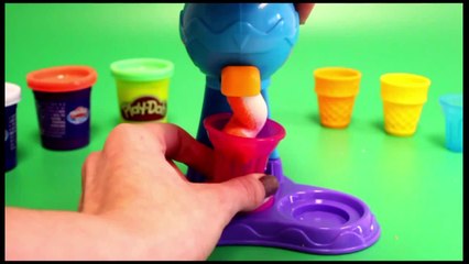 Скачать видео: Play Doh Sweet Shoppe Playset Hasbro Toys Play Doh Magic Swirl Ice Cream Shoppe Part 4