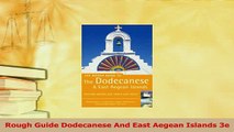 PDF  Rough Guide Dodecanese And East Aegean Islands 3e Download Full Ebook